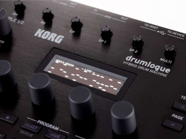 Korg drumlogue teszt