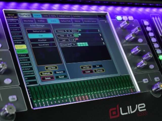 Allen and Heath dLive V2.0 frissítés - ahol az effektek és az innovatív munkafolyamatok játsszák a főszerepet